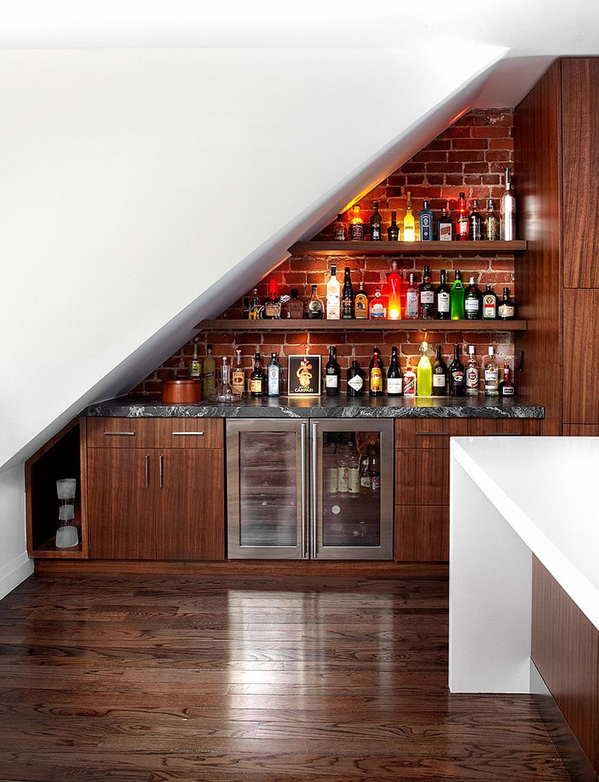 Use the Corner as A Personal Bar